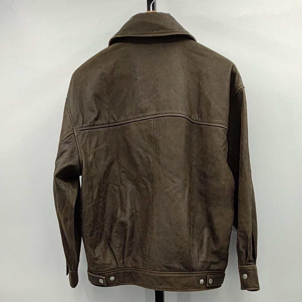 Quince 100% Leather Soft
Oversized Bomber
Distressed Brown Jacket
Size Small - Picture 10 of 10